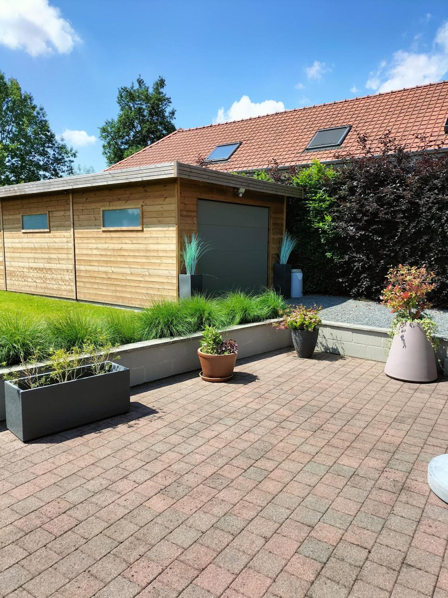 Le Charm'En Gite Vila Tournai Exterior foto